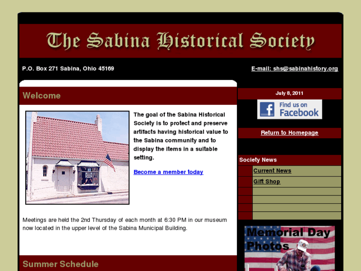 www.sabinahistory.org