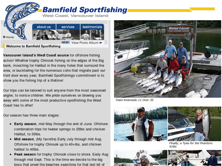 www.bamfieldsportfishing.com