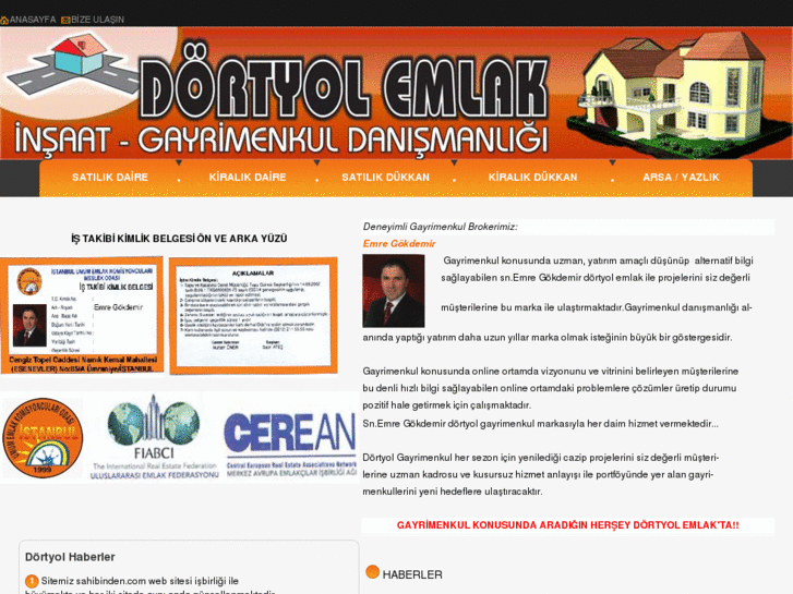 www.dortyol-emlak.com