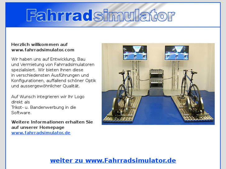 www.fahrradsimulator.com