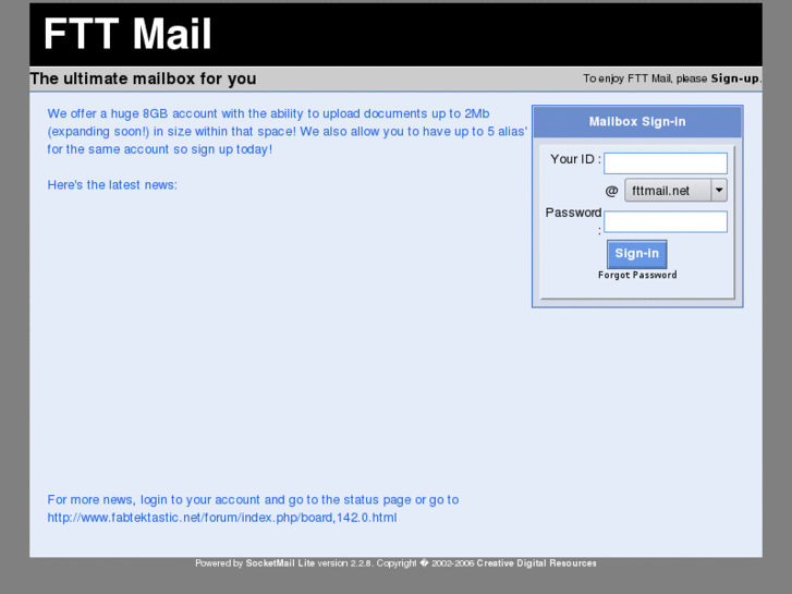 www.fttmail.net