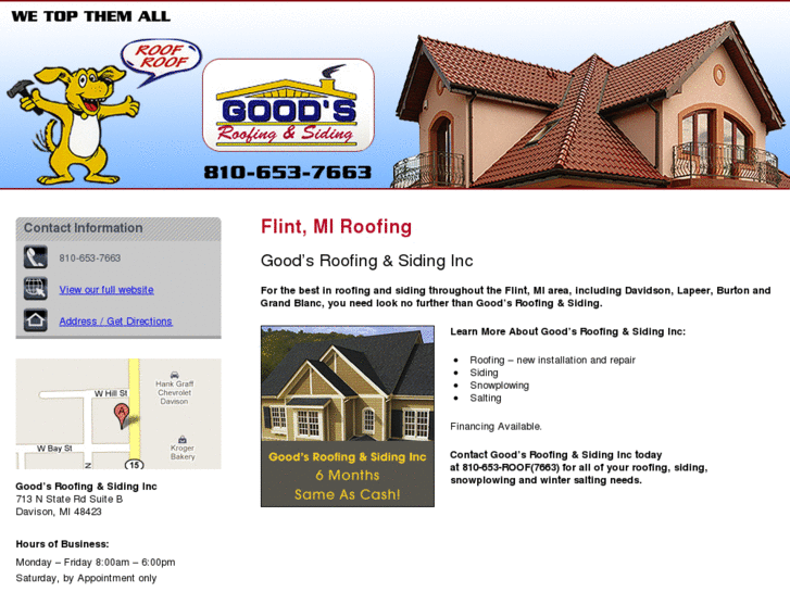 www.goodsroofing.net