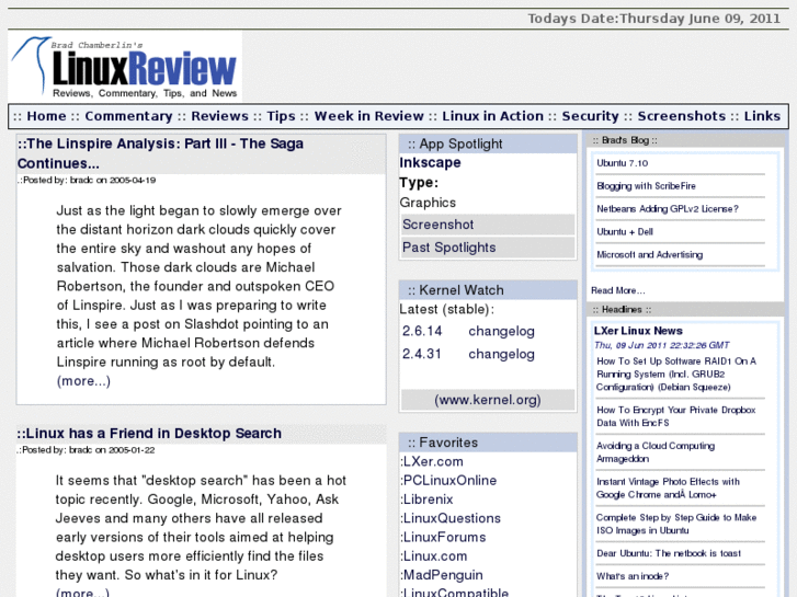 www.linuxreview.net