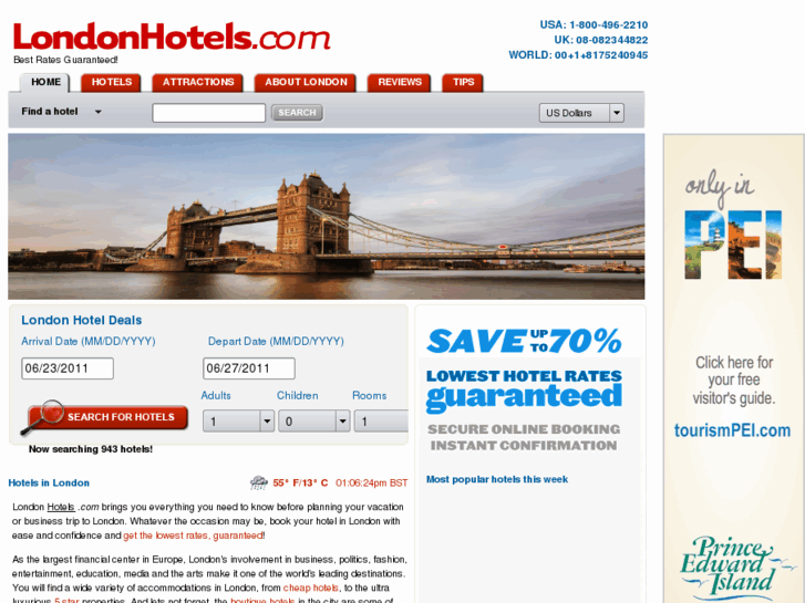 www.londonhotels.com