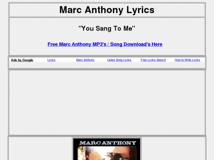 www.marcanthonylyrics.com