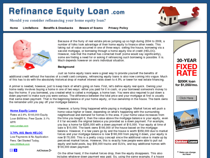 www.refinanceequityloan.com
