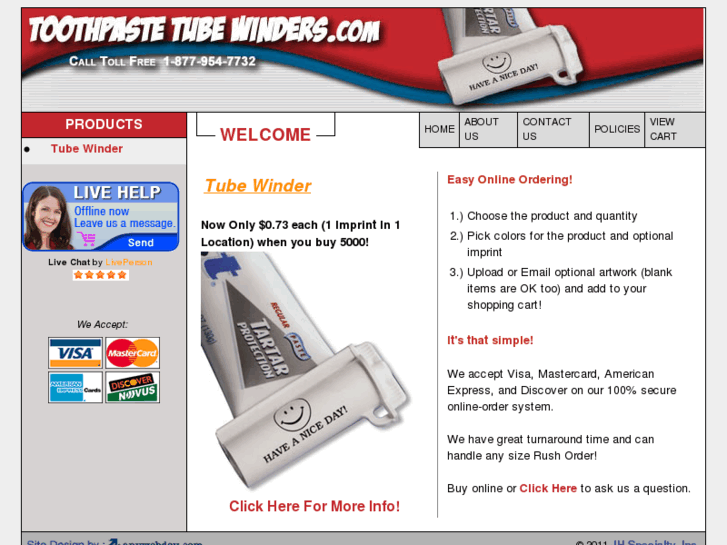 www.toothpastetubewinders.com