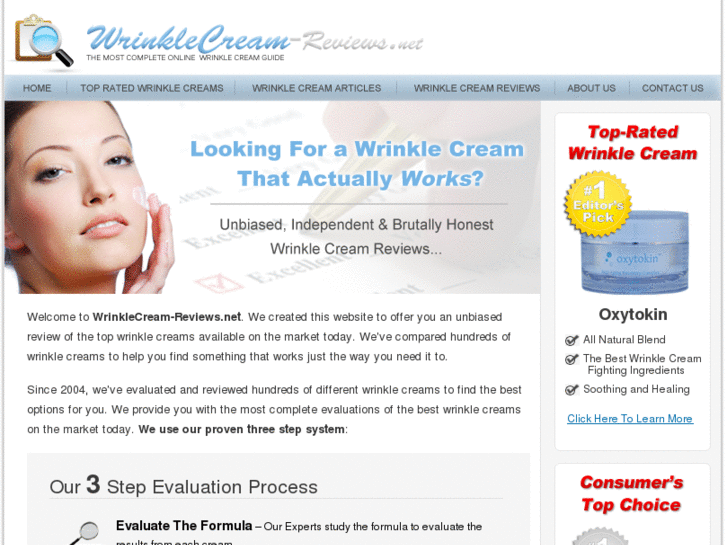 www.wrinklecream-reviews.net