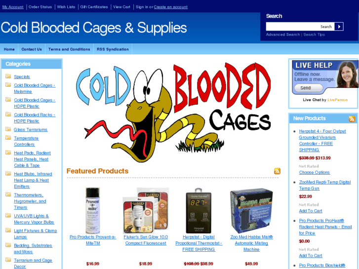 www.coldbloodedcages.com