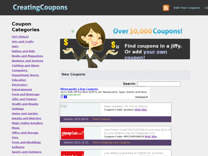 www.creatingcoupons.com