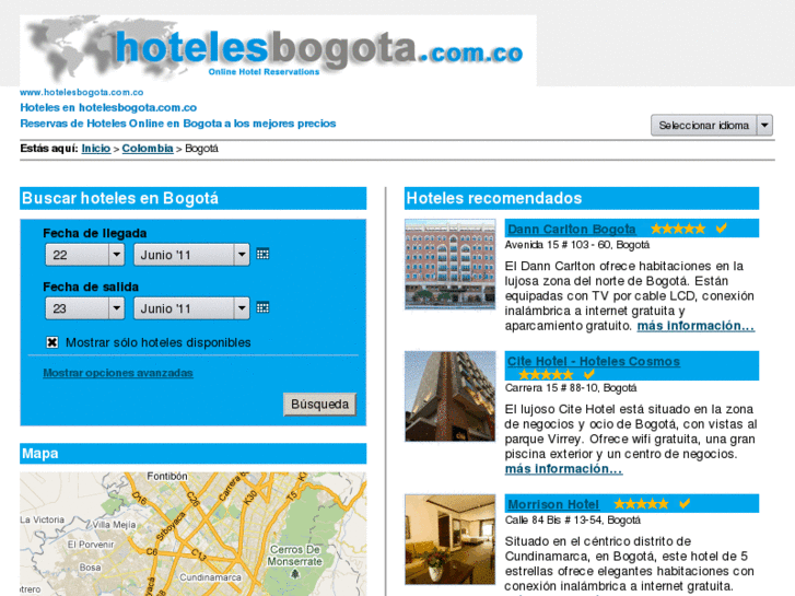 www.hotelesenbogota.com.co