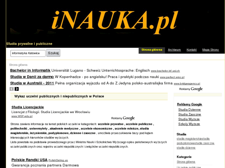 www.inauka.pl