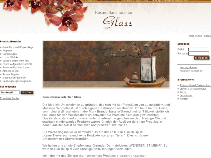 www.kosmetikmanufaktur-glass.de