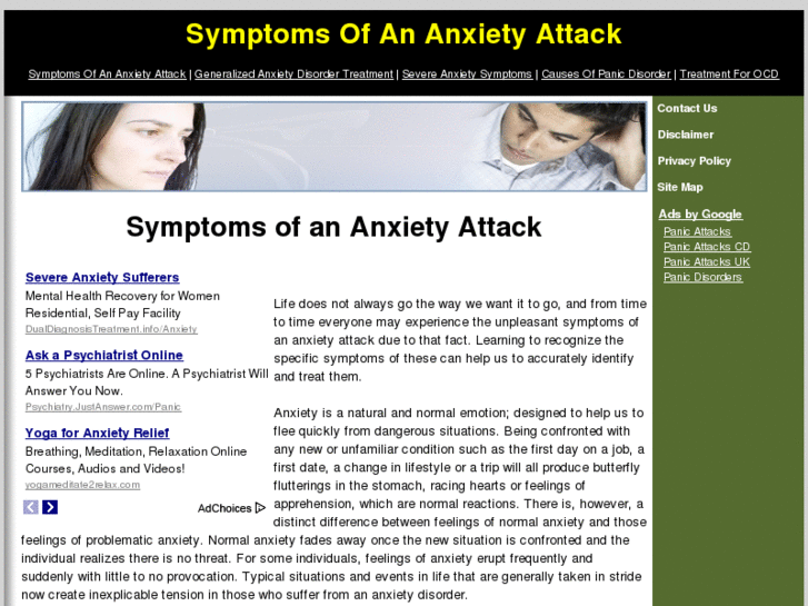 www.symptomsofananxietyattack.org