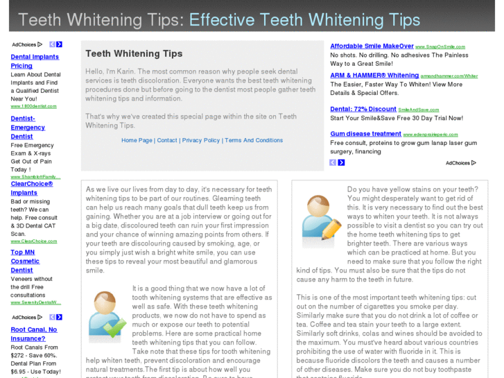 www.teethwhiteningtips4us.com