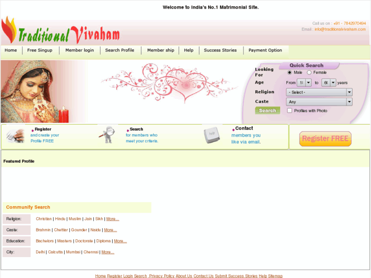 www.traditionalmatrimony.com