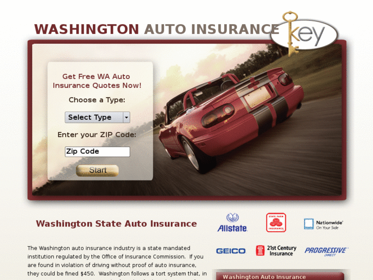 www.washingtonautoinsurancekey.com