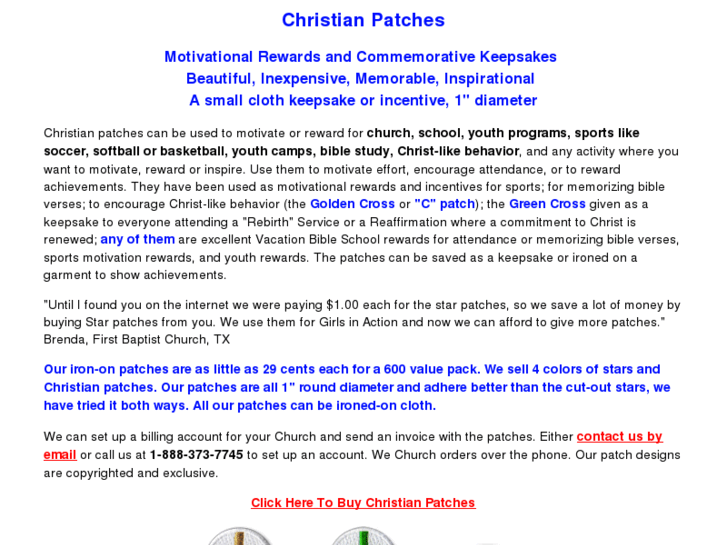 www.christianpatches.net