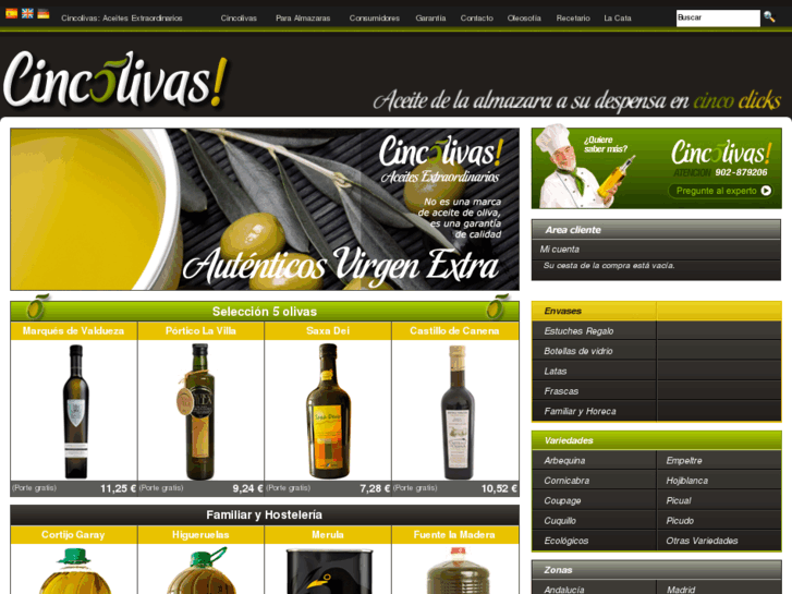 www.cincolivas.com