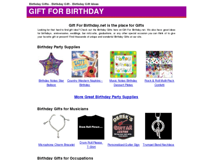 www.giftforbirthday.net