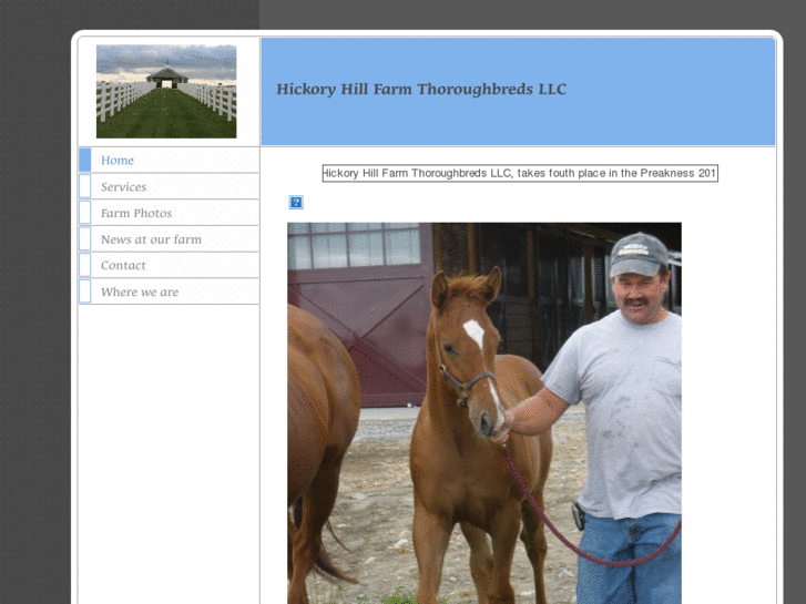 www.hickoryhillfarmthoroughbreds.net