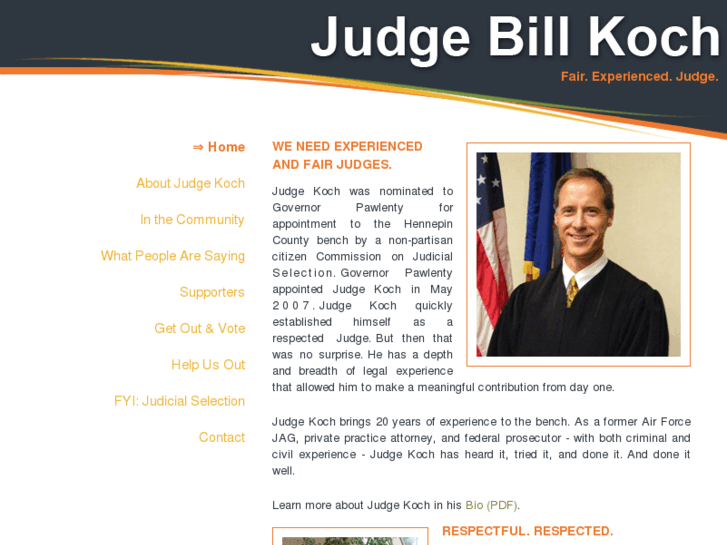 www.judgebillkoch.com