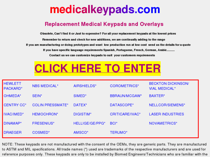 www.medicalkeypads.com