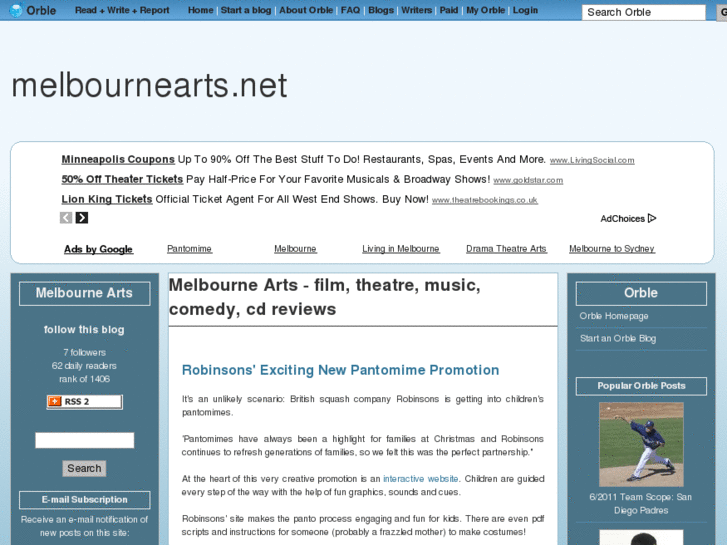 www.melbournearts.net