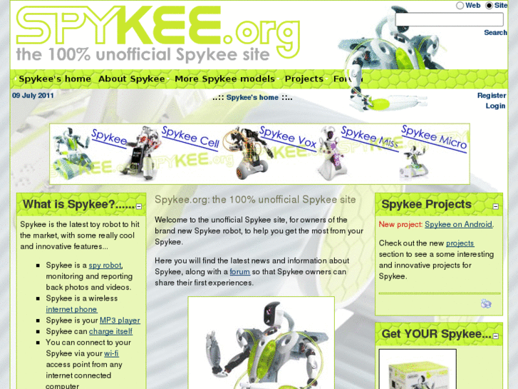 www.spykee.org