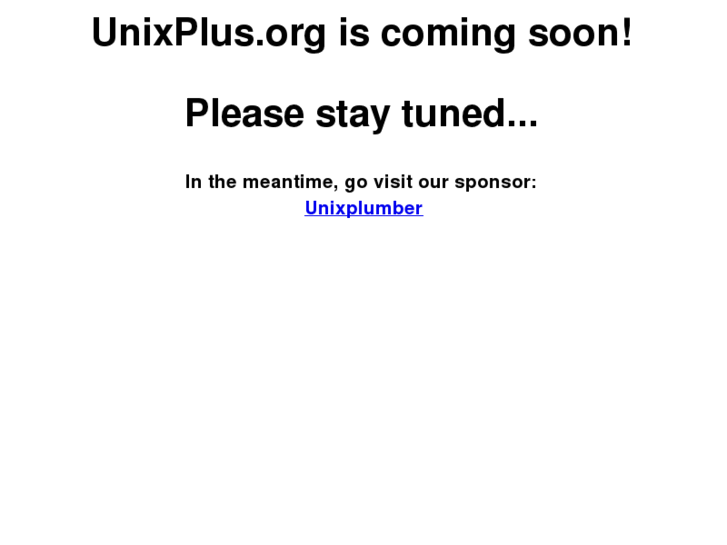 www.unixplus.org