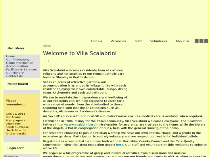 www.villascalabrini.co.uk