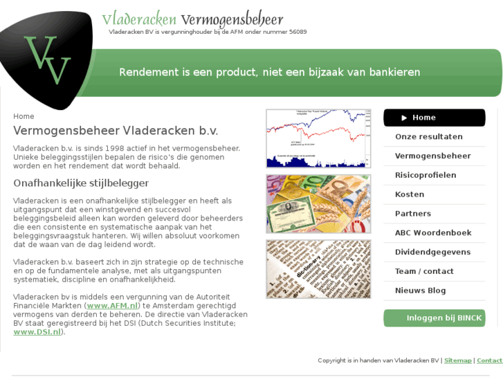 www.vladeracken.nl