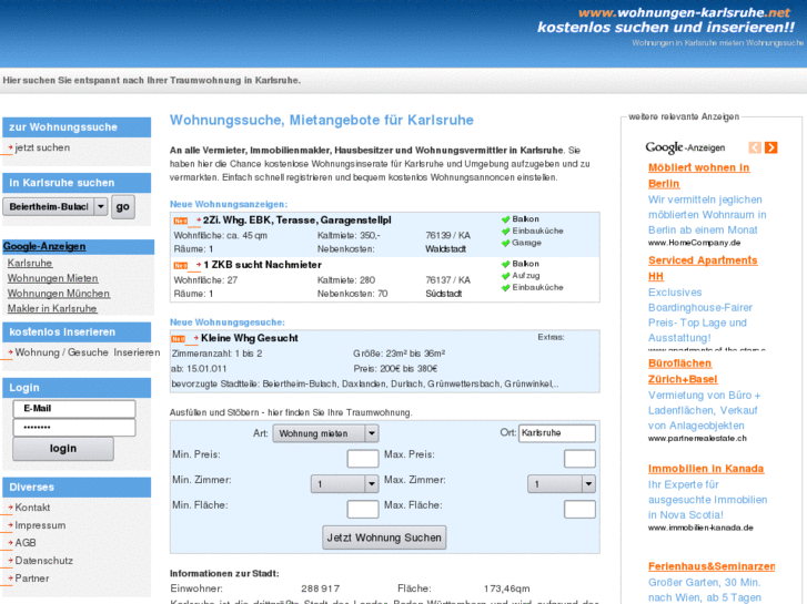 www.wohnungen-karlsruhe.net