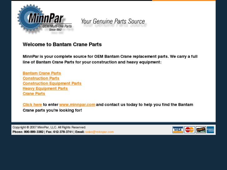 www.bantamcraneparts.com