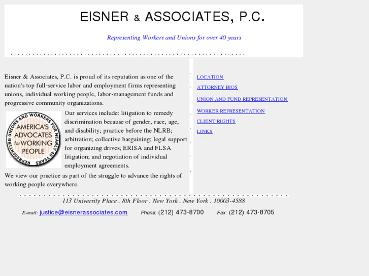 www.eisnerassociates.com