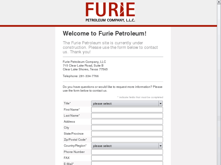 www.furie-petroleum.info