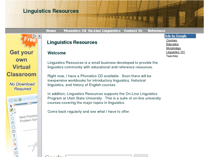 www.linguisticsresources.com