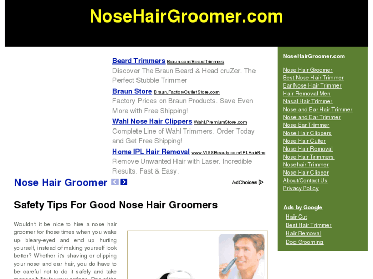 www.nosehairgroomer.com