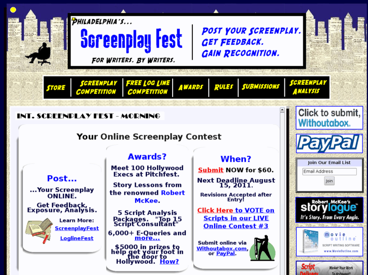 www.screenplayfest.com