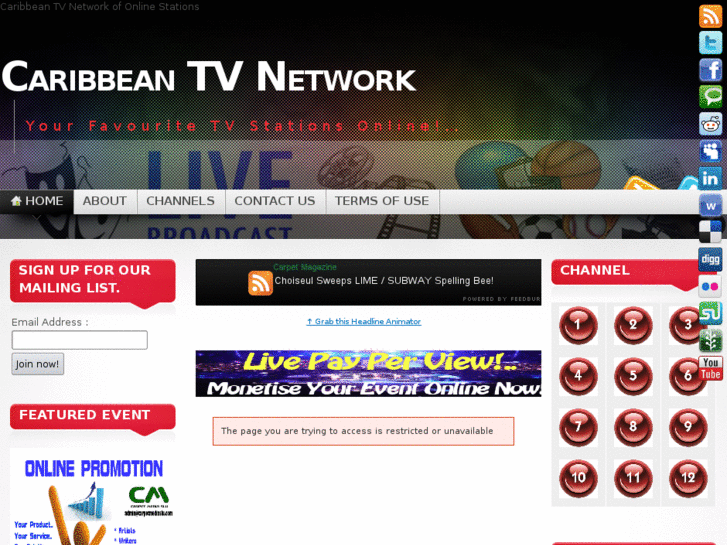 www.caribbeantvnetwork.net