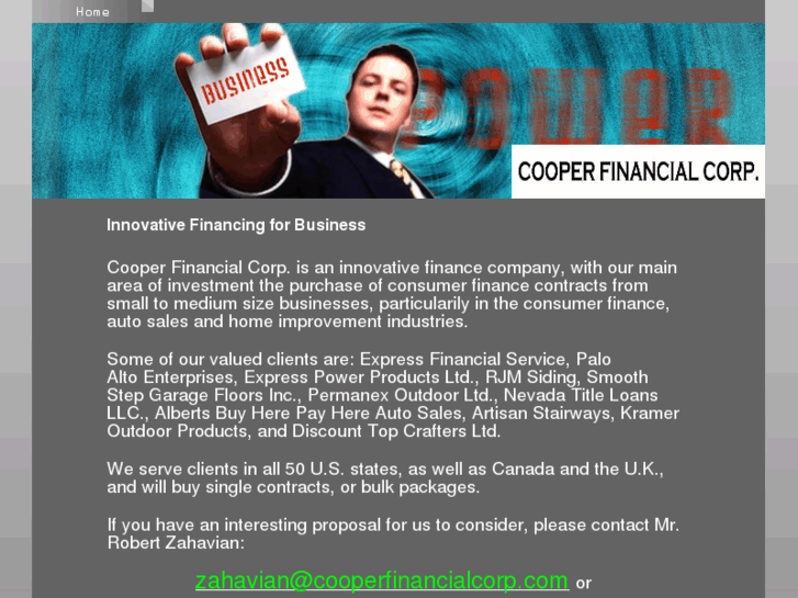 www.cooperfinancialcorp.com