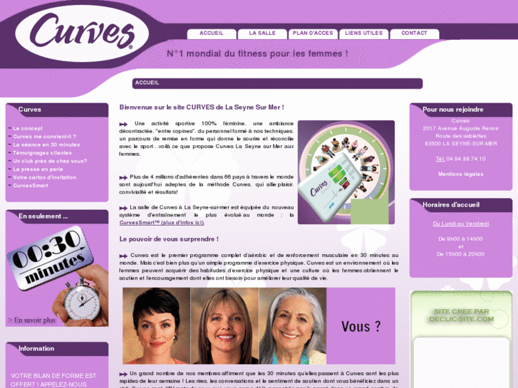 www.curves-laseynesurmer.com