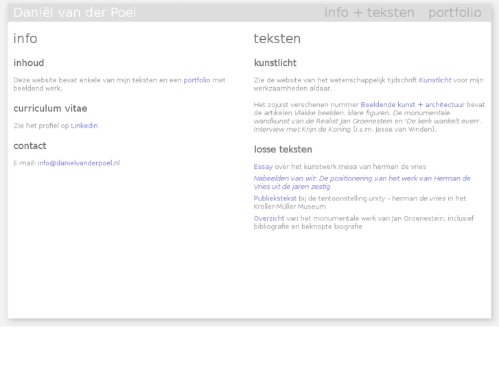 www.danielvanderpoel.com