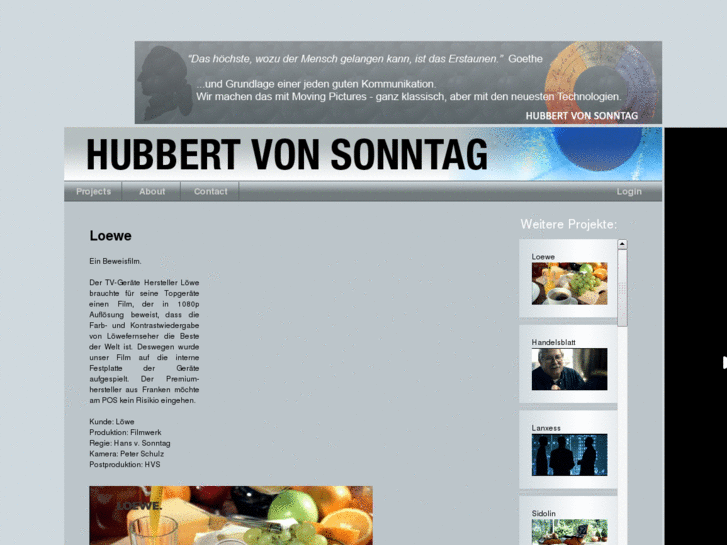 www.hubbertvonsonntag.com