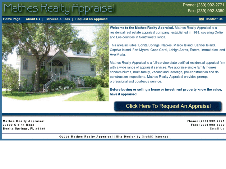 www.mathesrealtyappraisal.com