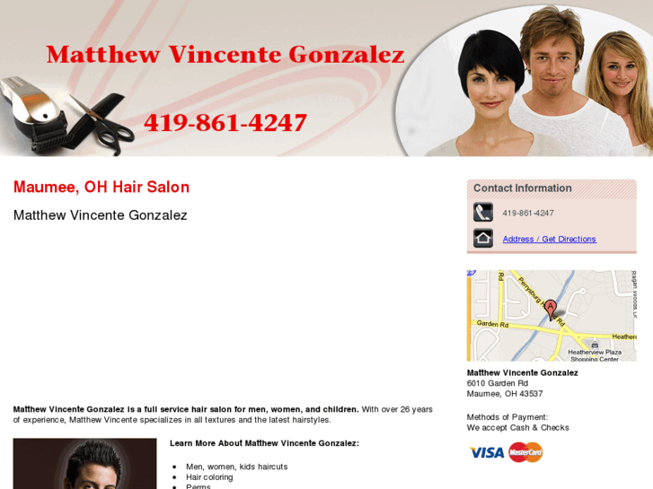 www.matthewvincentesalon-toledo.com