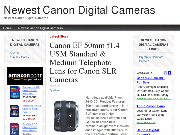 www.newestcanondigitalcameras.com