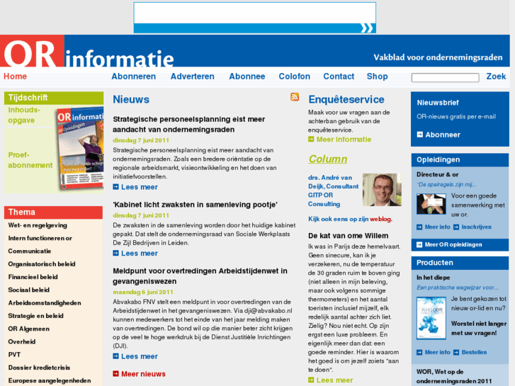 www.or-informatie.nl