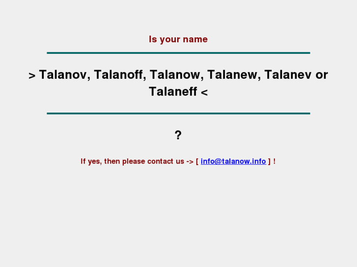 www.talanov.com