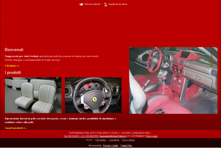 www.tappezzeriaperautoforlani.com